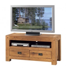Meuble TV 2 tiroirs 1 niche...