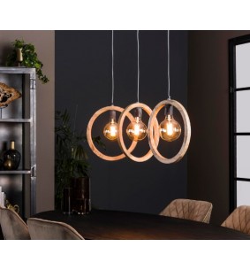 ZIJ - Suspension 3 ronds bois