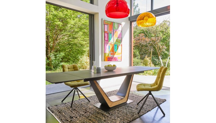 Table céramique pleine masse COMET -...