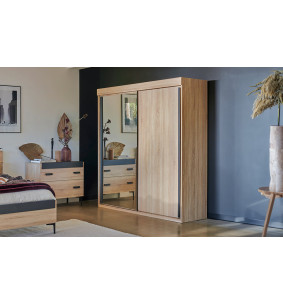 First - Armoire 2 portes coulissantes 