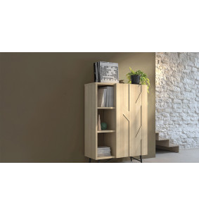 Canopée - Meuble 1 porte 3 niches 
