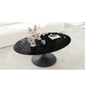 Alisse - Table basse ovale 