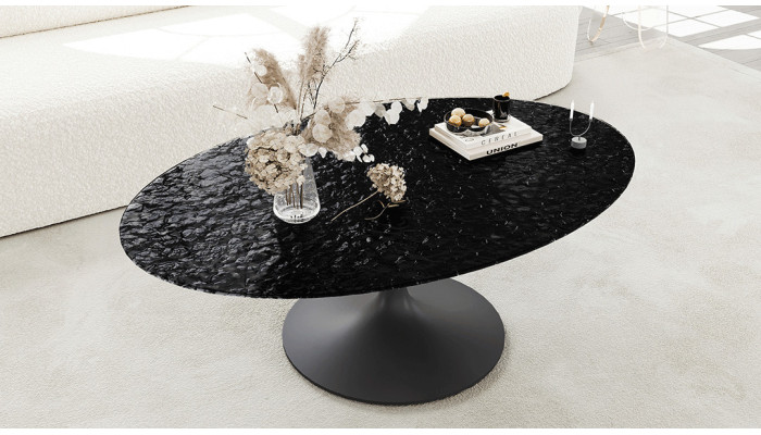 Alisse - Table basse ovale 