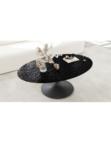 Alisse - Table basse ovale 