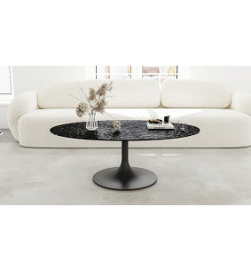 Alisse - Table basse ovale  2