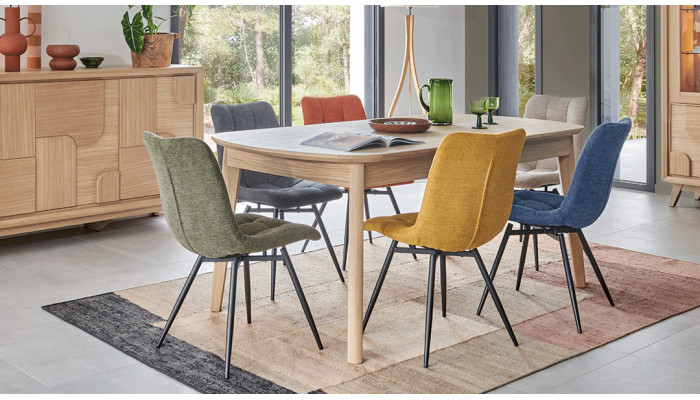 Rivage - Table de séjour extensible 