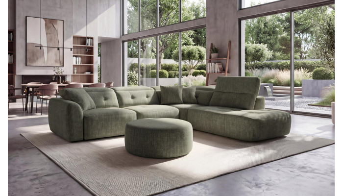 Zaki - Canapé d'angle 