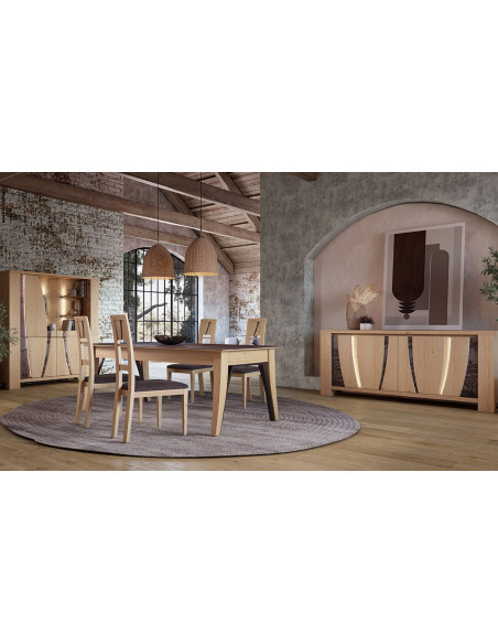 Orthez - Enfilade 4 portes avec éclairage 