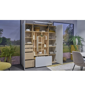 Ecrin - Meuble de rangement avec porte centrale  2