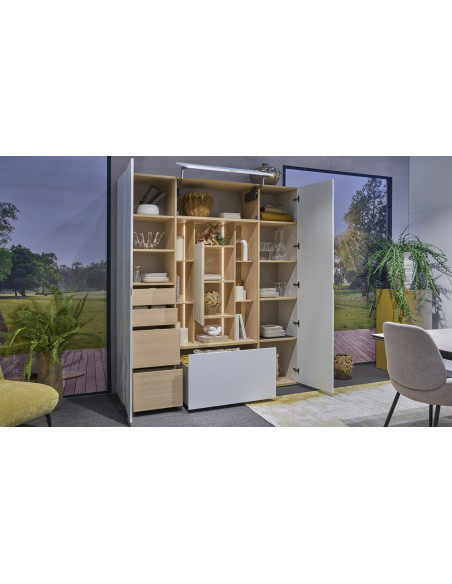 Ecrin - Meuble de rangement avec porte centrale 