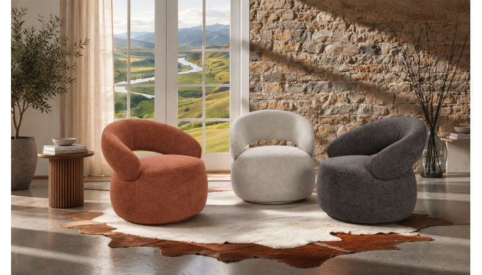 Lucas - Fauteuil pivotant 