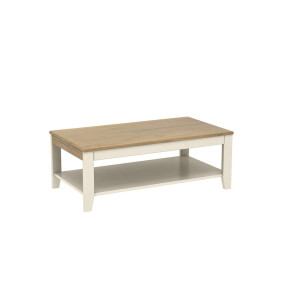 Ynès - Table basse 2 tirettes 
