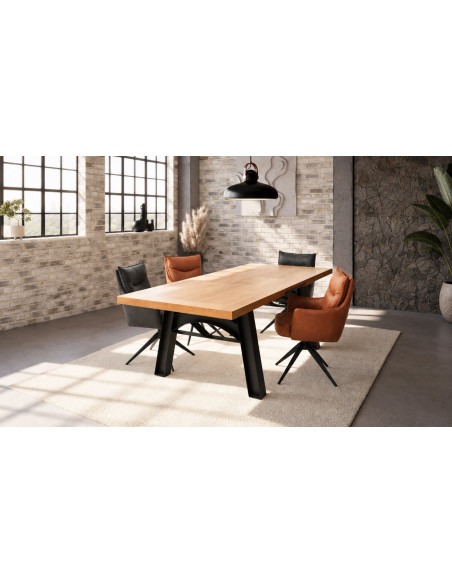 Megève -Table de séjour extensible 